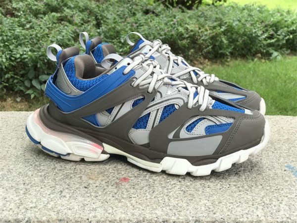 

sports running shoes b grey blue sneaker come with shoebox size 35-46