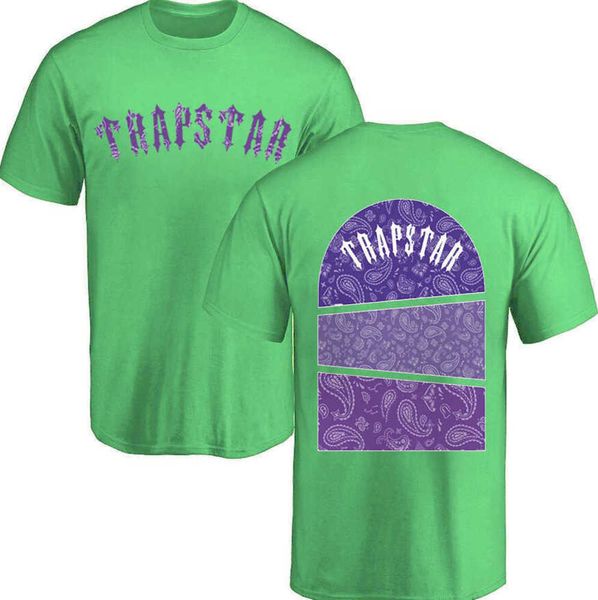 

summer new fashion brand designer trapstar t shirts for men luxury high street mens women clothes hip hop shirt womens tee england2023, White;black