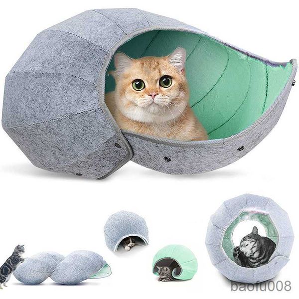 

cat carriers houses cat nest creative breathable kitten tunnel easy to carry pet bedding can be folded in various shape r230608