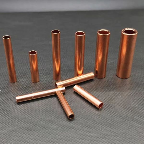 

pure copper round pipes 7mm 8 9mm thick 0.5mm 1 1.5 2mm electric conduct copper tube 50cm long round copper pipe