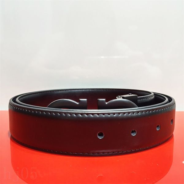 

solid color mens belts for women designer belt plated silver metal buckle fashion cintura homme smooth leather classic shape luxury belts pr, Black;brown