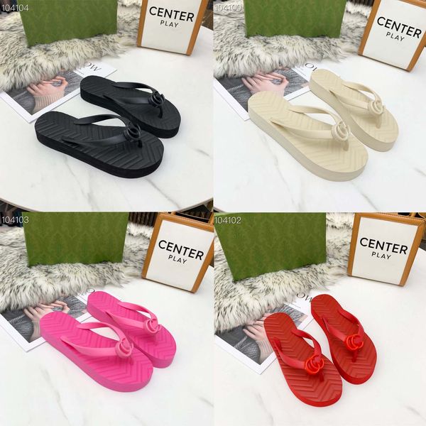 

summer new flip-flops toe clip rubber sandals flat toe clip women's slippers thick soled flip-flops anti-skid sandals, Black