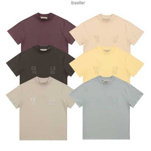 

mens designer essentiel t shirts men women essentail tees chest letter short sleeve high street loose oversize casual tshirt 2xi7mfyxk609, White;black