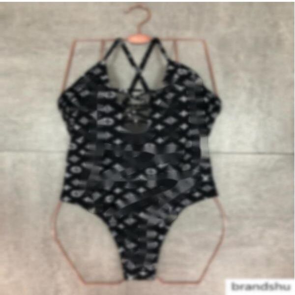 

fashion brand designers bikini womens big girls bikinis one-piece swimsuit v bikini with letters summer swimwear for women, Blue