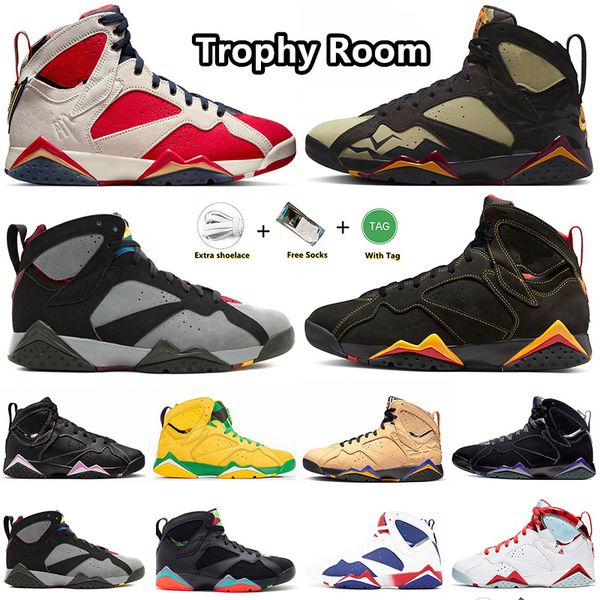 

jumpman 7 7s basketball shoes citrus trophy room new sheriff in town olive oregon ducks barely grape afrobeats chambray bordeaux trainers sp, Black