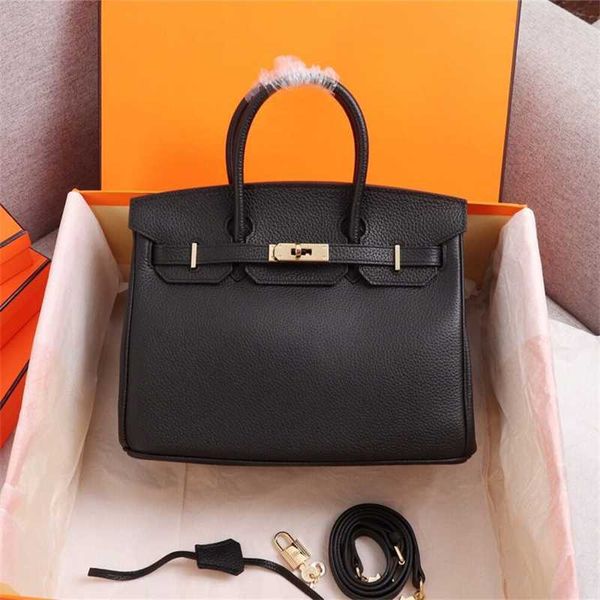 

10a h erme s tote leather birkins bag women purse designer bags handmade luxury handbags classic fashion togo genuine wallet pochette clutch