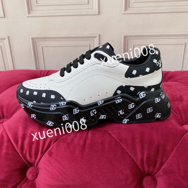 

womens classics brand casual shoes leather lace-up sneaker running trainers letters woman shoes flat printed gym sneakers, Red;white