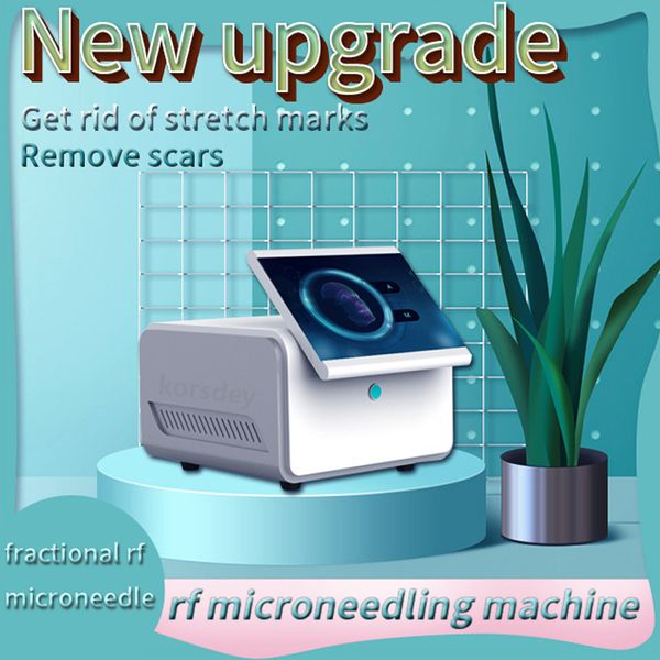 

rf microneedling machine stretch mark remover fractional micro needling 2023 beauty salon skin tight face lift business equip