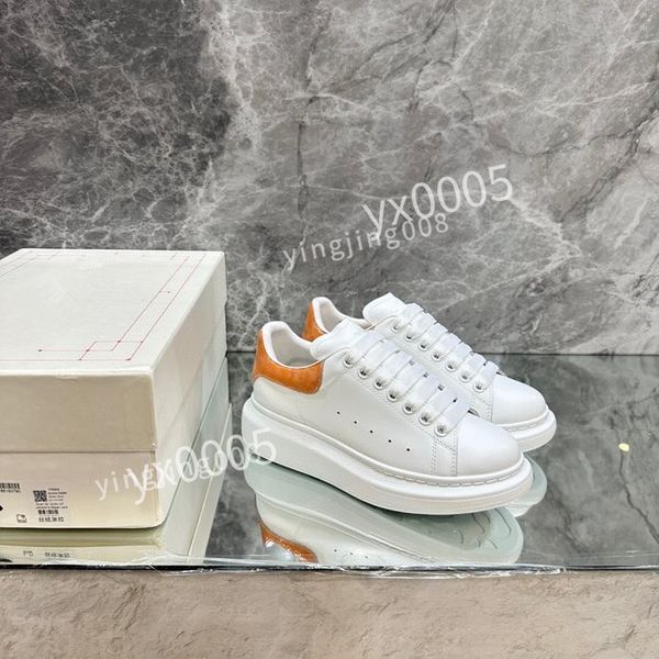 

2023new designer mens womens quality classics flat sneaker casual shoes leather white letter overlays fashion platfnorm sneakers, Black