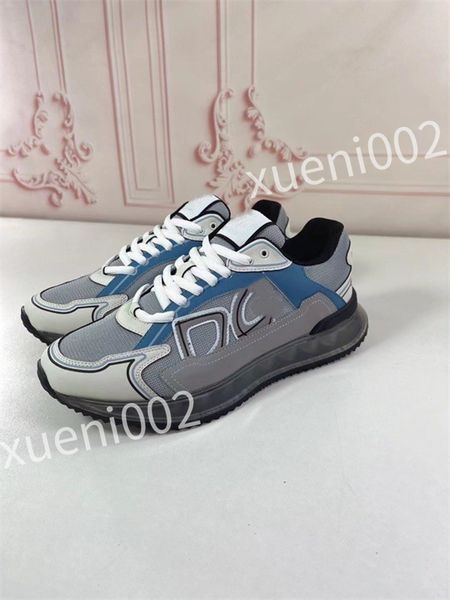 

fashion designer shoe lightweight lace-up breathable casual sneakers business leisure walking loafers, Black