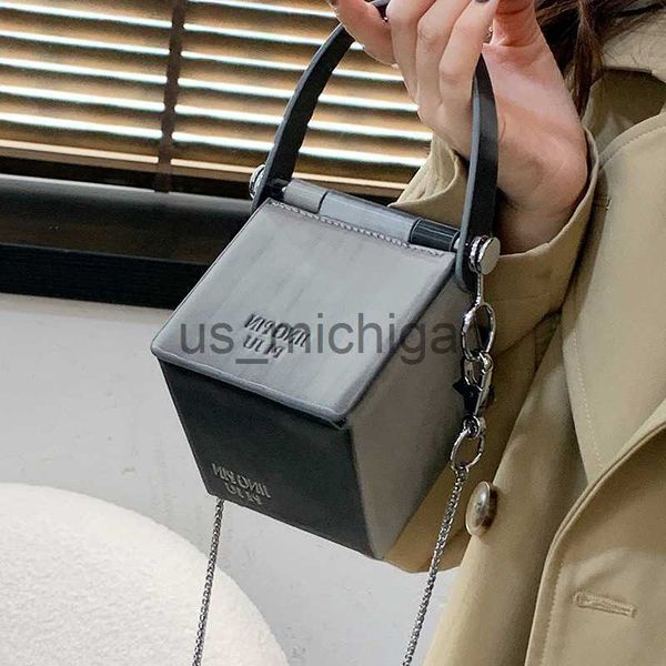 

evening bags creative crossbody bags for elegant women 2022 luxury designer handbag laser tpu cube evening bag chain mini coin cosmetic purs