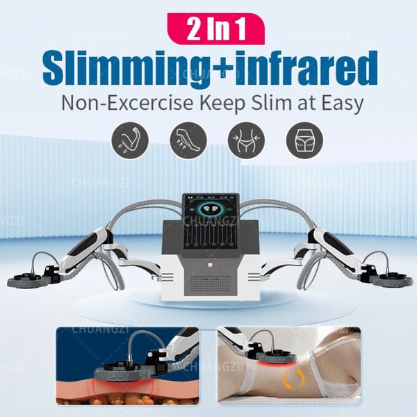 

the newly launched two-in-one infrared emszero slimming - infrared non-exercise slimming fat burning standing muscle