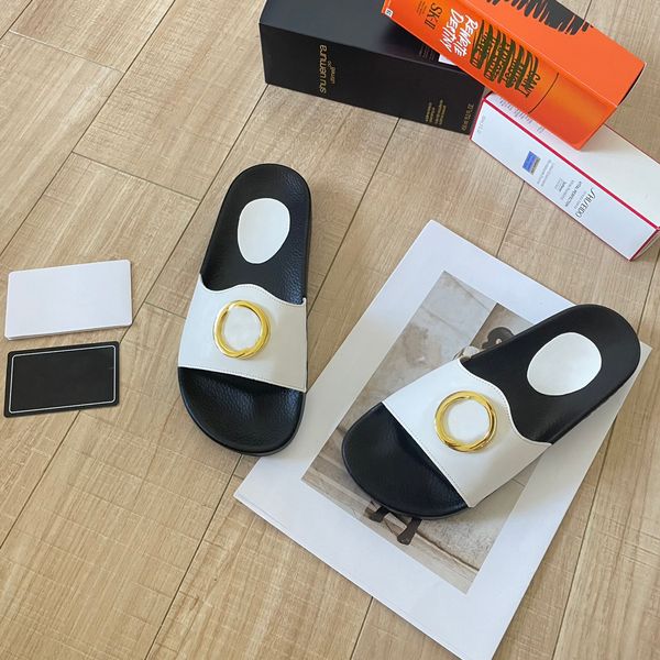 

2023 new thick sole sandals slippers for summer essential beach shoe, Black