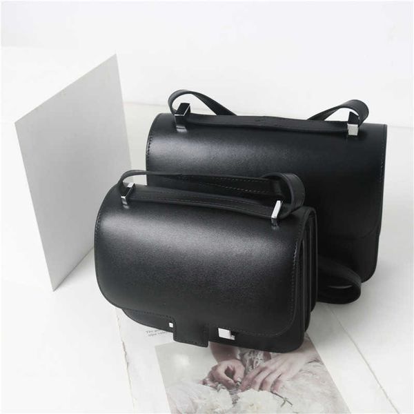 

designer h home bag cowhide kangkang box bag 2023 new h-button tofu genuine leather one shoulder crossbody small square for women