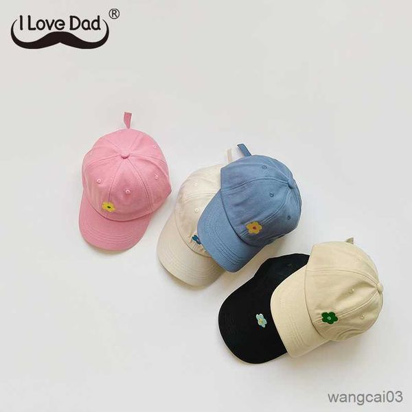 

caps hats spring summer baby caps cute printed outdoor protection kids sun hats cotton newborn boy girl beach caps, Yellow