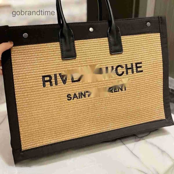 

handbag embroidered river shopping woven women luxurys hands gaucher bags outlet ylbag lady bag large capacity beach shoulder handbag siz 67