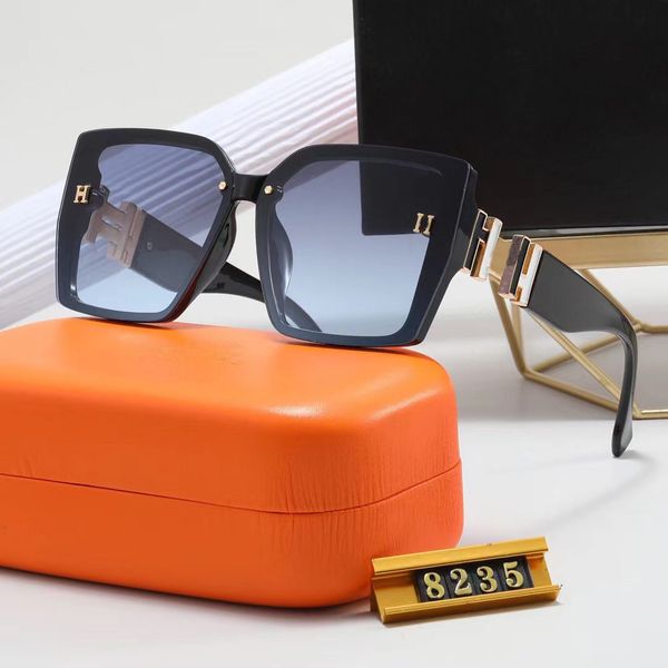 

classic polygonal sunglasses for men and women's travel sun protection sunglasses, plate frame glasses, 8235, White;black