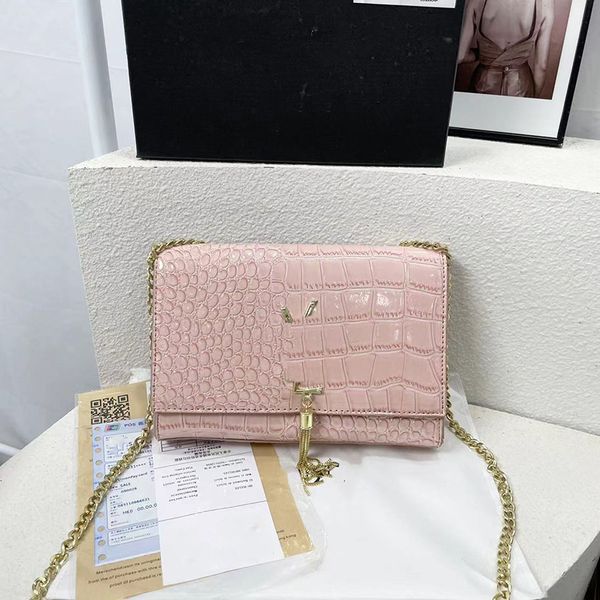

bag designer bag luxury crossbody bag crocodile design shoulder bag temperament versatile models crossbody bag fashion travel wear very nice