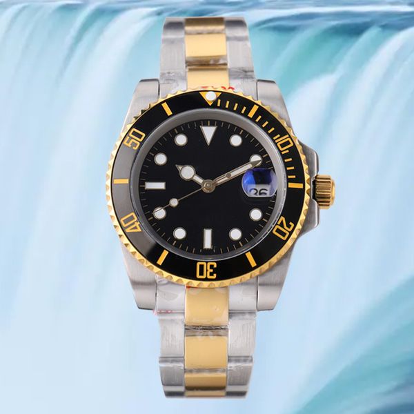 

aaa watch designer men's watch 40mm orange dial automatic mechanical 2813 movement 904l all stainless steel waterproof luminous sapphir, Slivery;brown