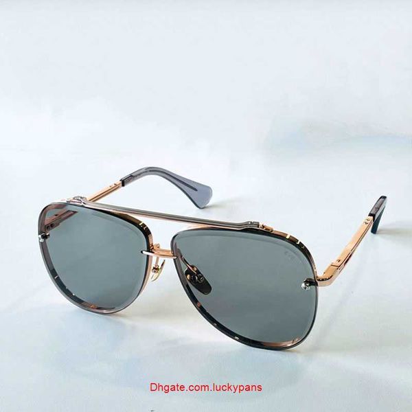 

dita mach seven men women designer sunglasses metal gold plated frame business sports style sunglasses original box, White;black