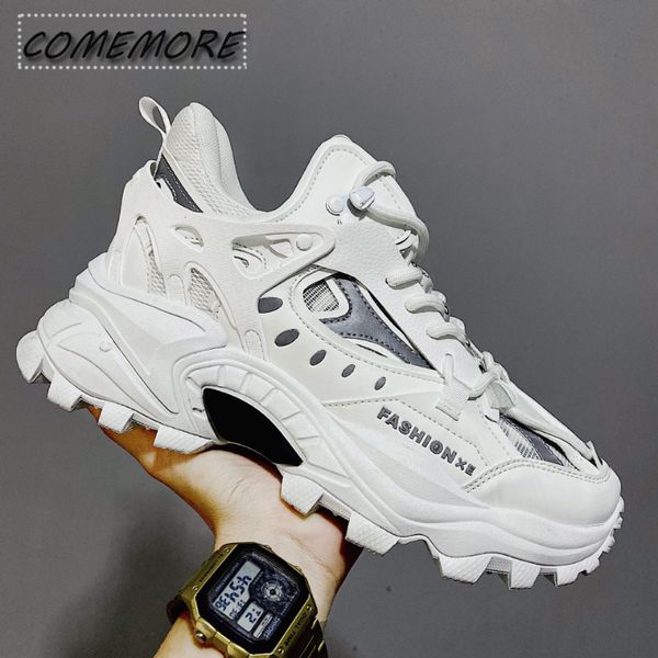 

vulcanized shoes luxury sneakers men's harajuku chunky sneakers autumn black running footwear male high fashion zapatos hombre