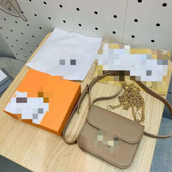 

designer h home bag new fashion 2023 mini kangkang small square chain stewardess single shoulder messenger 6twf