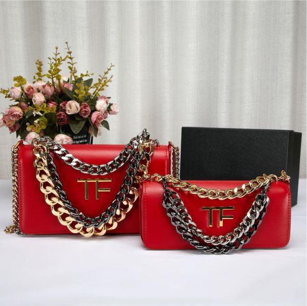 

designer bag women channel bag handbag genuine leather bag chain bags fashion with trendy letter pattern straddle shoulder bag -tf ing