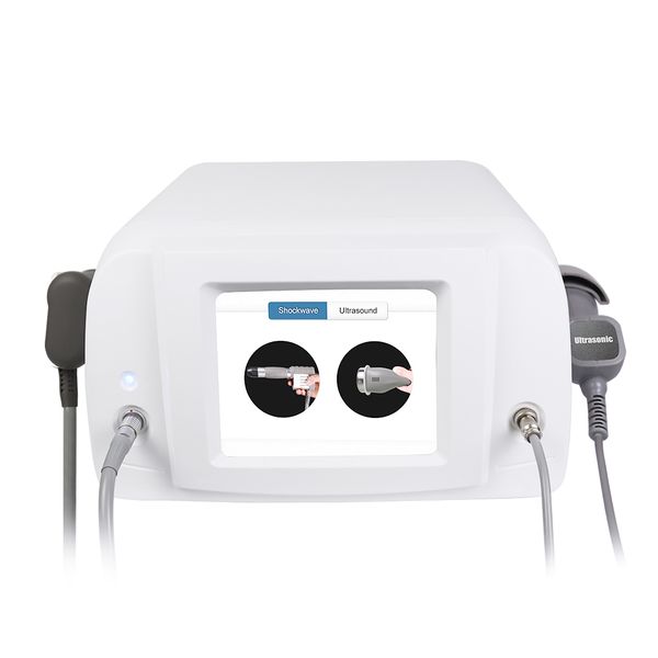 

focus shock wave therapy device medical ultrasound therapi machine for physiotherapy pain relief, Black;white