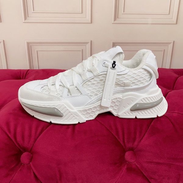 

new mens classics brand casual shoes leather lace-up sneaker running trainers letters shoes flat printed gym sneakers2023, Red;white