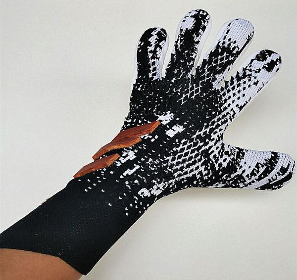 

2021 new goalkeeper gloves soccer gloves football without fingersave7548475, Black