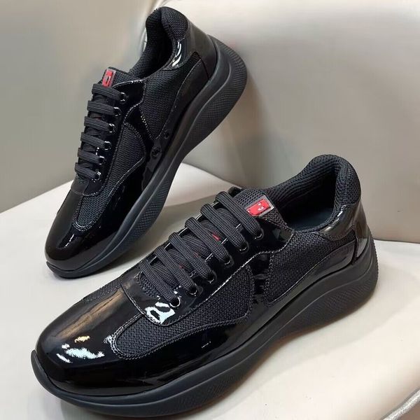 

outdoor sports elegant men sneakers shoes perfect calfskin nappa portofino trainers white black leather casual walking famous sports eu 38-4