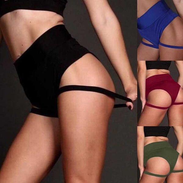 

dance costume sling shorts fashion casual solid shorts female, White;black