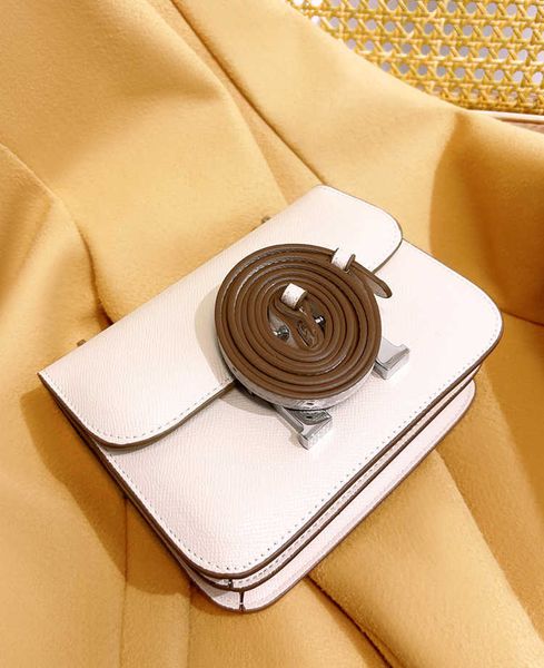

designer h home bag women's summer baobao 2023 new fashion button kangkang bag single shoulder crossbody box tofu stgk