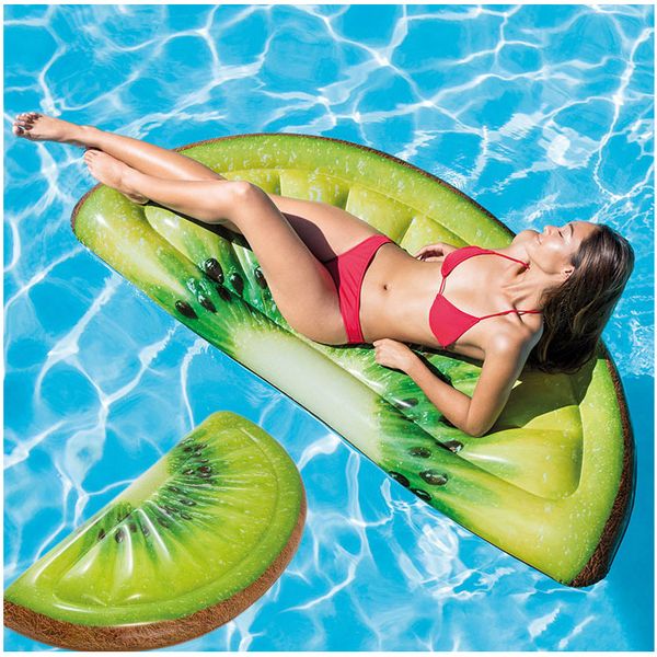 

kiwi fruit floating row surfboard inflatable recliner water paddling swimming supplies mount
