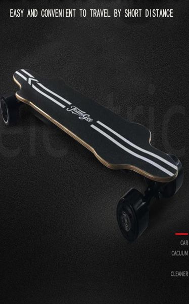 

electric skateboard urban flatbed scooter remote longboard hoverboard for teamgee h20 teenager electric pedal1768166