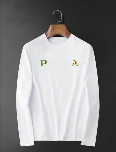 

mens sweater designer hoodie printing letters long sleeve tshirt cotton round neck sweatshirt men women sweaters loose pullover coat large, Black