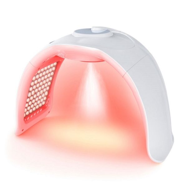 

new design 7 colors pdt led light therapy skin rejuvenation led beauty spa pdt facial machine with cold steam