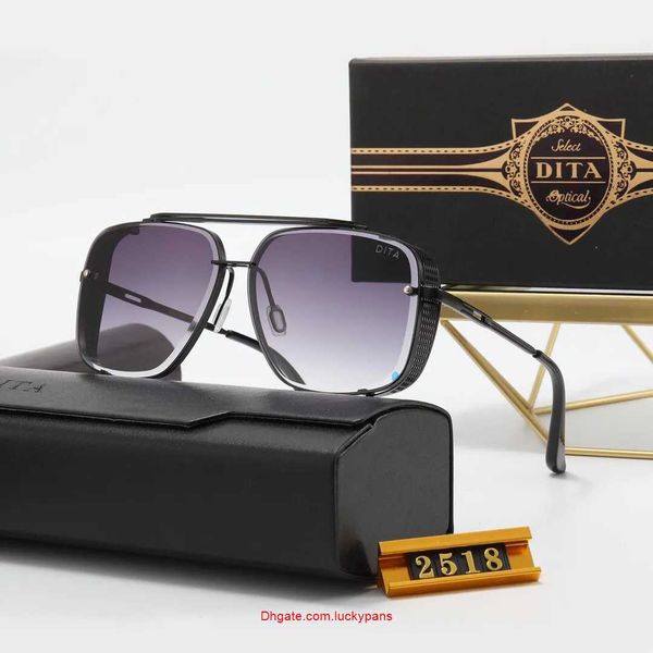 

dita sunglasses vintage panther rimless sun glasses luxury designer carter shades eyewear mens lentes de sol mujer, White;black