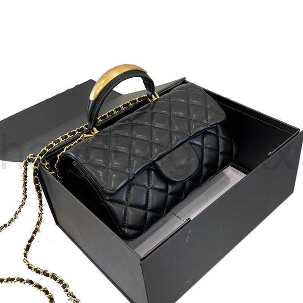 

classic women cf flap shoulder bags handbags fashion quilted matelasse chain crossbody bag totes luxury designer metal leather handle multi