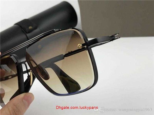 

designer sunglasses mens sunglasses for woman a dita sunglasses men fashion style square frame uv 400 lens black with box, White;black