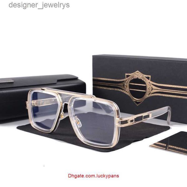 

dita sunglasses 2023 vintage sunglasses square women's sun glasses fashion designer shades luxury golden frame sunglasses uv400 gradien, White;black