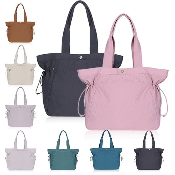 

women classic wallet designer gym lulu lemon tote bag cross body storage keepall duffle shoulder underarm bag mens purse nylon luxury handba