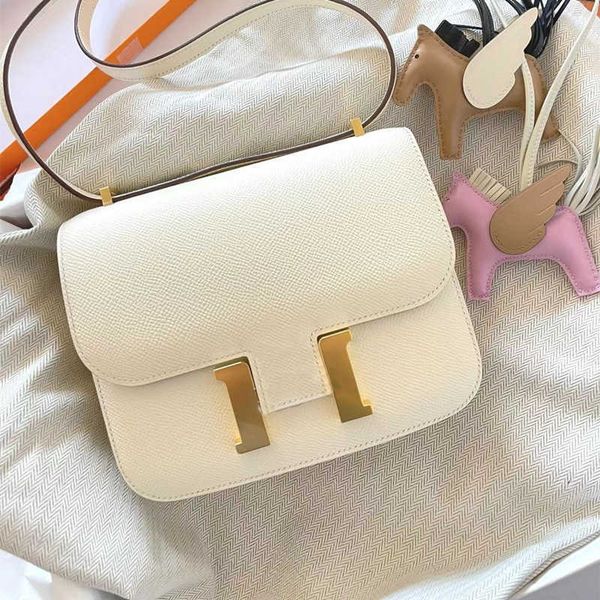 

designer h home bag mini small leather square button kangkang 2023 new fashion single shoulder messenger stewardess box tofu 0pz1