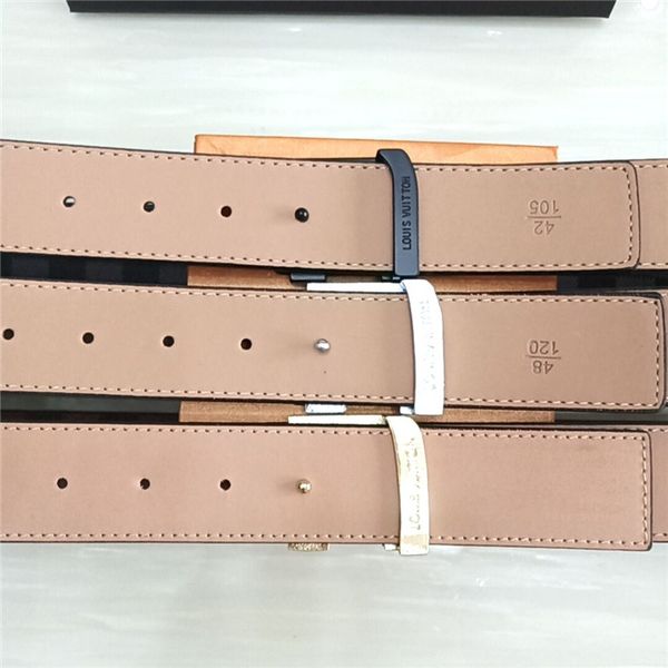 

luxury mens designer belts for men women genuine leather ladies jeans belt pin buckle casual strap wholesale cinturones with box 643717494, Black;brown