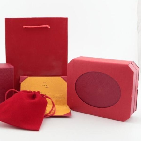 

love bangles original box red shopping bags bracelets boxes velvet bag screw screwdriver bangles boxes high-grade jewelry packaging, Black;white