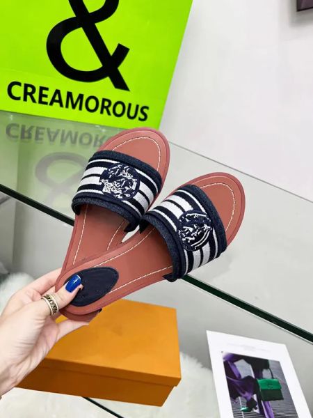 

casual shoes summer women calfskin dad sandals quilted platform flats low heel wedge, Black