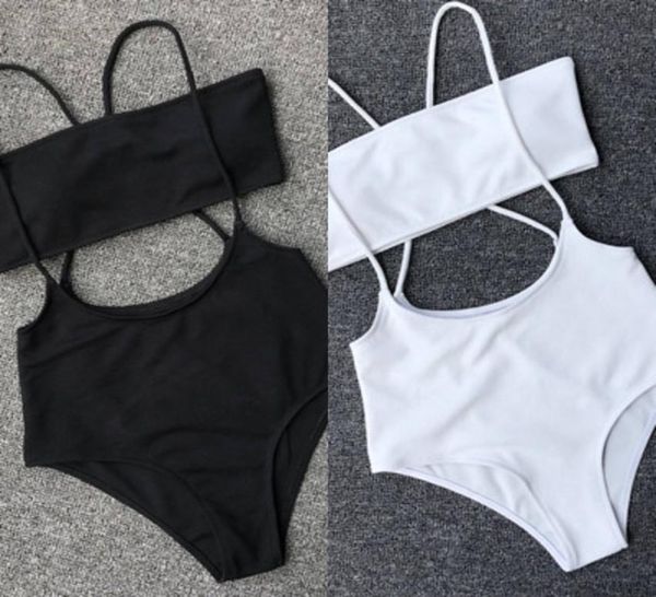 

swimsuit 2020 suspender bikini swimsuit with women039s solid triangle bikini5770220