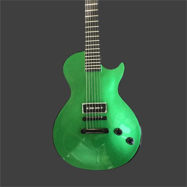 

china suneye electric guitar, green, beautiful silver powder, ing