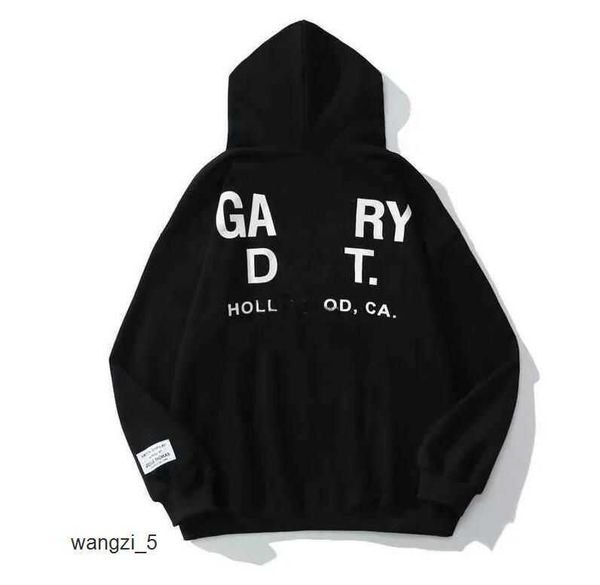 

2023 buy mens hoodies sweatshirts designer depts gary painted graffiti used letters printed loose casual fashion men hoody size eu xqaz ml1j, Black