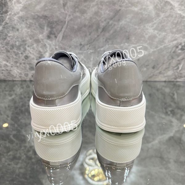 

designer quality classics flat sneaker casual shoes leather white letter overlays fashion platfnorm sneakers, Black